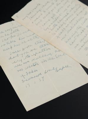 Lot #6028 Mohandas Gandhi Autograph Letter Signed on Marriage and Self-Reliance - Image 1