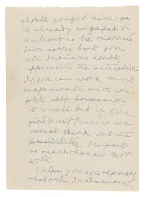 Lot #6028 Mohandas Gandhi Autograph Letter Signed on Marriage and Self-Reliance - Image 3
