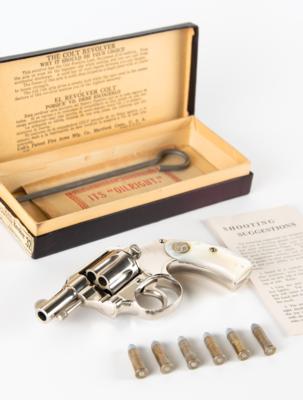 Lot #6053 J. Edgar Hoover's 1938 Colt .32 Pocket Positive Revolver (Factory-Engraved 