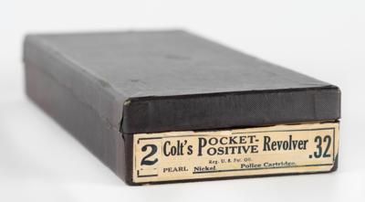 Lot #6053 J. Edgar Hoover's 1938 Colt .32 Pocket Positive Revolver (Factory-Engraved 