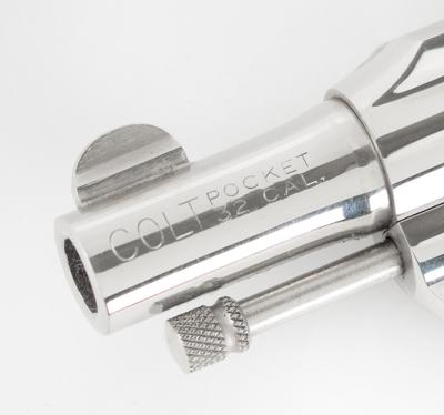 Lot #6053 J. Edgar Hoover's 1938 Colt .32 Pocket Positive Revolver (Factory-Engraved 