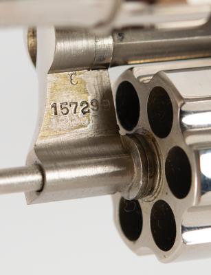 Lot #6053 J. Edgar Hoover's 1938 Colt .32 Pocket Positive Revolver (Factory-Engraved 