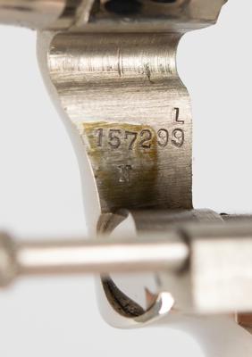 Lot #6053 J. Edgar Hoover's 1938 Colt .32 Pocket Positive Revolver (Factory-Engraved 