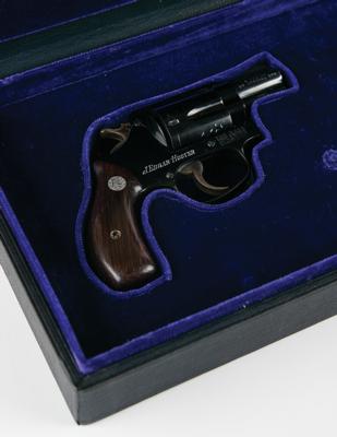 Lot #6054 J. Edgar Hoover's Smith & Wesson .38 Chief's Special Revolver (Custom-Engraved 