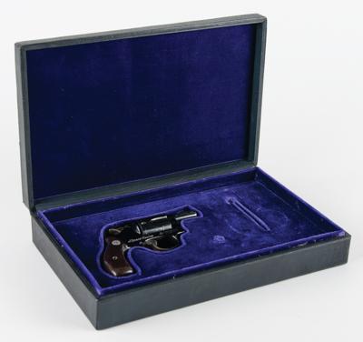 Lot #6054 J. Edgar Hoover's Smith & Wesson .38 Chief's Special Revolver (Custom-Engraved 