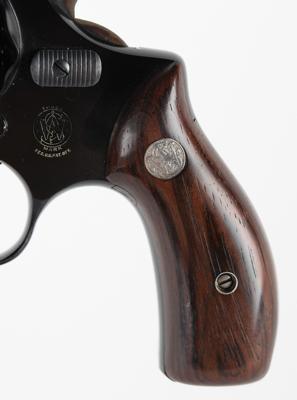 Lot #6054 J. Edgar Hoover's Smith & Wesson .38 Chief's Special Revolver (Custom-Engraved 