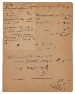 Lot #6061 Manhattan Project: Copper Plutonium Core Tamper Prototypes with 