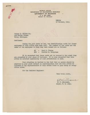 Lot #6061 Manhattan Project: Copper Plutonium Core Tamper Prototypes with 