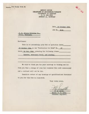 Lot #6061 Manhattan Project: Copper Plutonium Core Tamper Prototypes with 