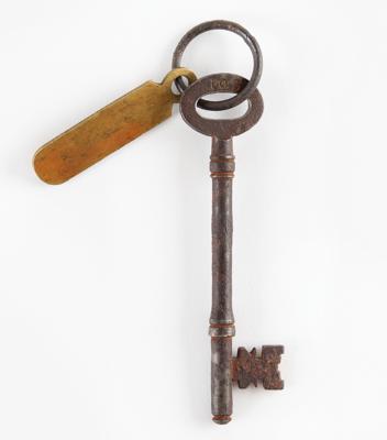 Lot #6058 Titanic: Pantryman Key of Saloon Steward Alfred Deeble - originates directly from the family and documented by the Provincial Secretary of Nova Scotia - Image 3