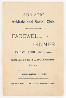 Lot #6058 Titanic: Pantryman Key of Saloon Steward Alfred Deeble - originates directly from the family and documented by the Provincial Secretary of Nova Scotia - Image 7