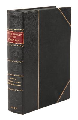 Lot #6090 Manhattan Project: Atomic Bomb Signed Book with Einstein, Oppenheimer, Bohr, Enola Gay Crew, Nobel Prize Winners, and Nuclear Researchers - Image 6