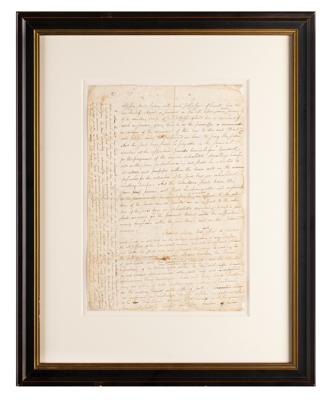 Lot #57 Alexander Hamilton Handwritten Manuscript on Taxes - Image 2