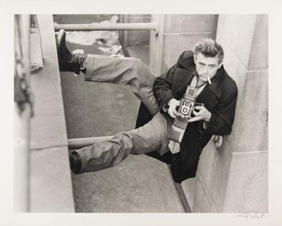 Lot #661 James Dean Original Photographic Print by Roy Schatt - Image 1