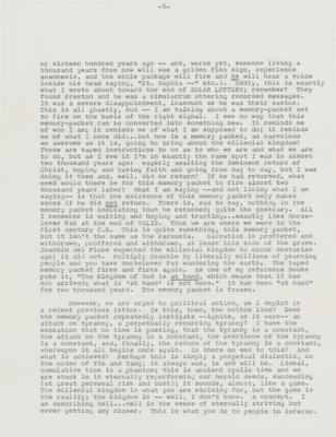 Lot #453 Philip K. Dick Typed Letter Signed - Image 7