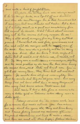 Lot #469 John Steinbeck Archive with Incredible Handwritten Letter on Writing - Image 4