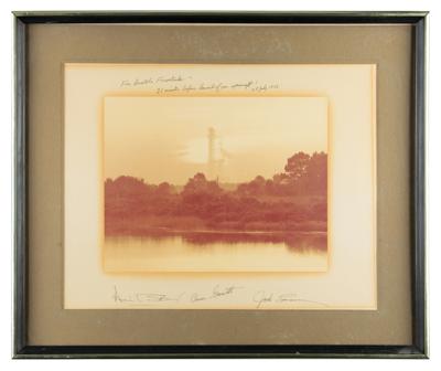 Lot #398 Skylab 3 Oversized Signed Photograph - Image 2