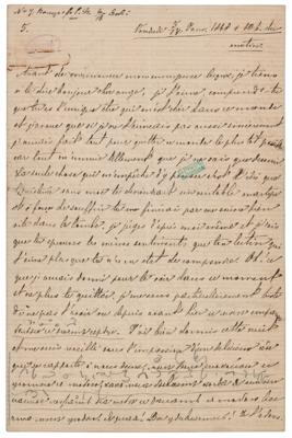 Lot #178 Alexander II of Russia and Catherine Dolgorukova Autograph Letter Archive (100+) - Image 5