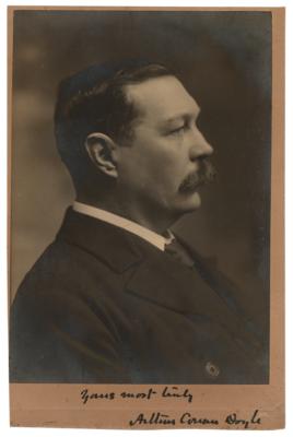 Lot #455 Arthur Conan Doyle Signed Photograph