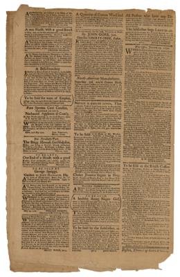 Lot #41 Paul Revere: Boston Gazette and Country Journal (May 21, 1770) Newspaper - Image 2