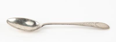 Lot #38 Paul Revere Silver Spoon: Stunning teaspoon hand-crafted by patriot silversmith Paul Revere - Image 2