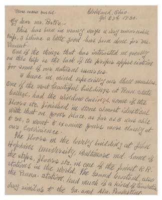 Lot #205 George Washington Carver Autograph Letter Signed - Image 1