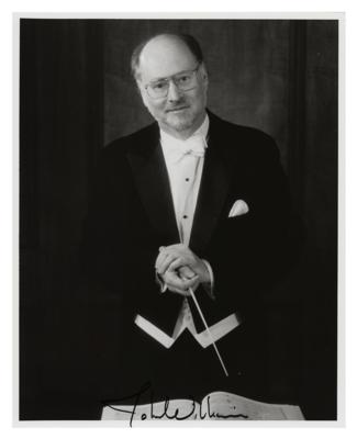 Lot #546 John Williams Signed Photograph