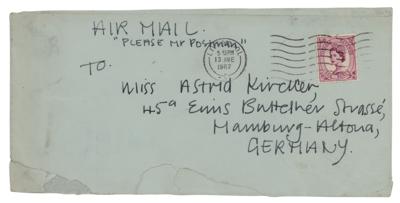 Lot #550 Beatles: Cynthia Lennon Letter to Astrid Kirchherr (1962) - Image 6