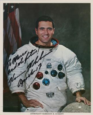 Lot #353 Moonwalkers (7) Signed Photographs - Image 4