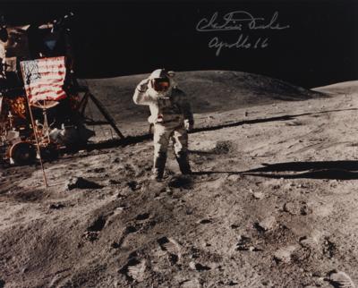 Lot #353 Moonwalkers (7) Signed Photographs - Image 6