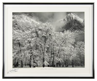 Lot #423 Ansel Adams Signed Print - Image 2