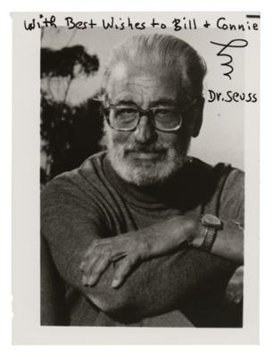 Lot #491 Dr. Seuss Signed Photograph