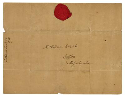 Lot #4 John Adams Autograph Letter Signed on US Constitution - Image 3