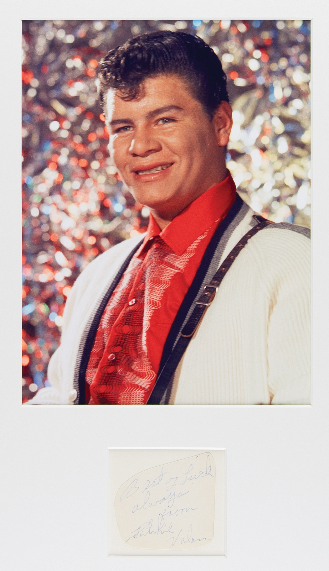 Lot #525 Ritchie Valens Signature - Image 1