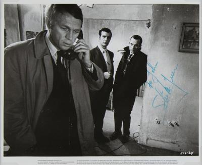 Lot #612 Steve McQueen Signed Photograph (Bullitt) - Image 1