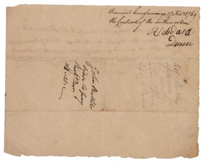 Lot #320 John Butler Autograph Letter Signed - Image 2