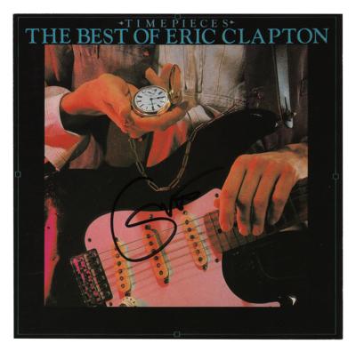 Lot #556 Eric Clapton Signed CD Booklet - Image 1