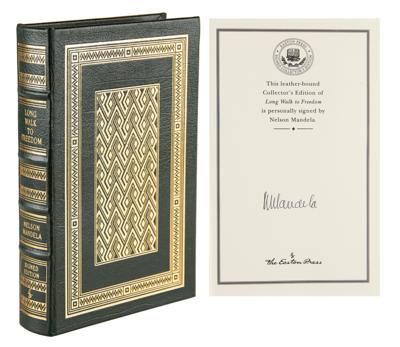 Lot #200 Nelson Mandela Signed Book -  Long Walk to Freedom - Image 1