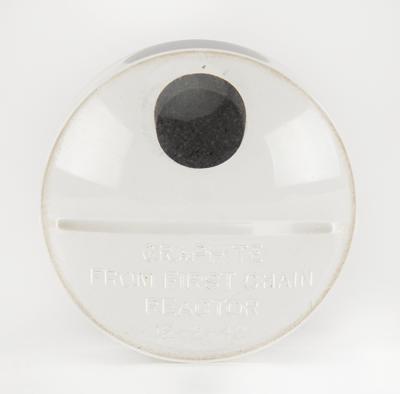 Lot #206 Chicago Pile-1 Graphite Relic (First Nuclear Reactor): Graphite from Chicago Pile-1?Fermi's research reactor that launched the nuclear age - Image 1