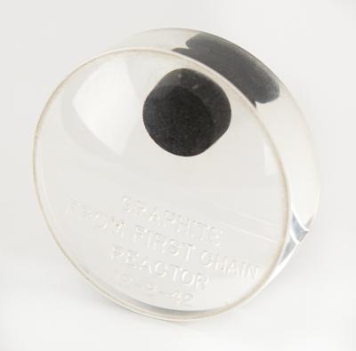 Lot #206 Chicago Pile-1 Graphite Relic (First Nuclear Reactor): Graphite from Chicago Pile-1?Fermi's research reactor that launched the nuclear age - Image 3