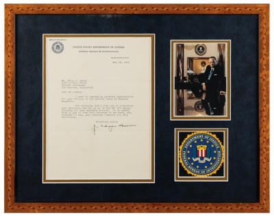 Lot #253 J. Edgar Hoover Typed Letter Signed (1954) - Image 1