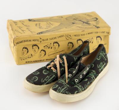 Lot #519 Elvis Presley 1965 Randolph Sneakers with