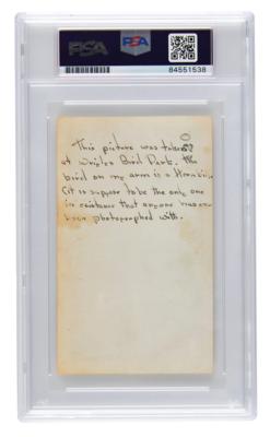 Lot #613 Marilyn Monroe Original Photograph with Handwritten Inscription - Image 3