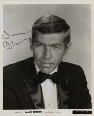 Lot #652 James Coburn (2) Signed Photographs - Image 1