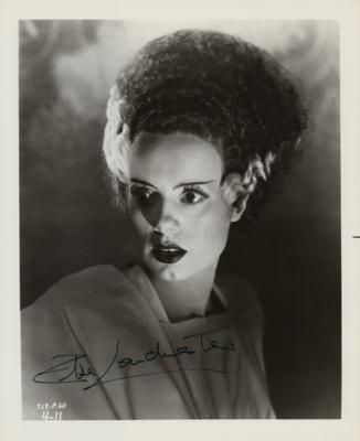 Lot #609 Elsa Lanchester Signed Photograph (Bride