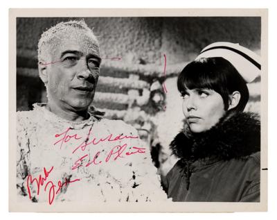 Lot #671 Get Smart: Ed Platt and Barbara Feldon Signed Photograph - Image 1