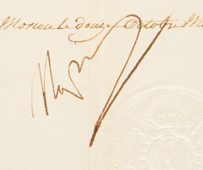 Lot #314 Napoleon Document Signed at Moscow - Image 2