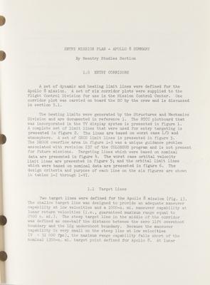 Lot #355 Fred Haise Signed Apollo 8 NASA Manual - Image 2