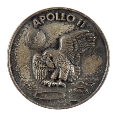 Lot #358 Apollo 11 Unflown Robbins Medallion: An