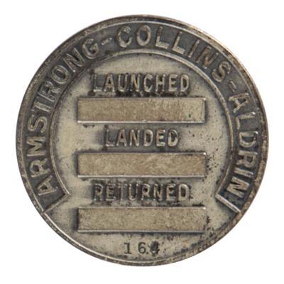 Lot #358 Apollo 11 Unflown Robbins Medallion: An elusive unflown Apollo 11 Robbins medallion—one of nine thought to exist - Image 2